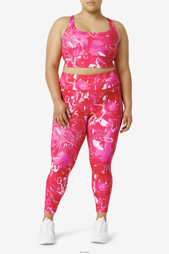 mármol rosa FILA leggings fila forza 7/8 elegantes mármol rosa 6L8PR21989