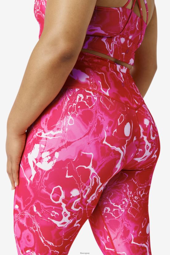 mármol rosa FILA leggings fila forza 7/8 elegantes mármol rosa 6L8PR21989