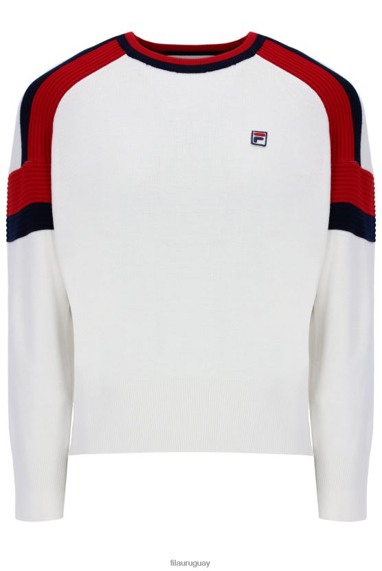 FILA jersey de punto con cuello redondo frankie de fila 6L8PR23445
