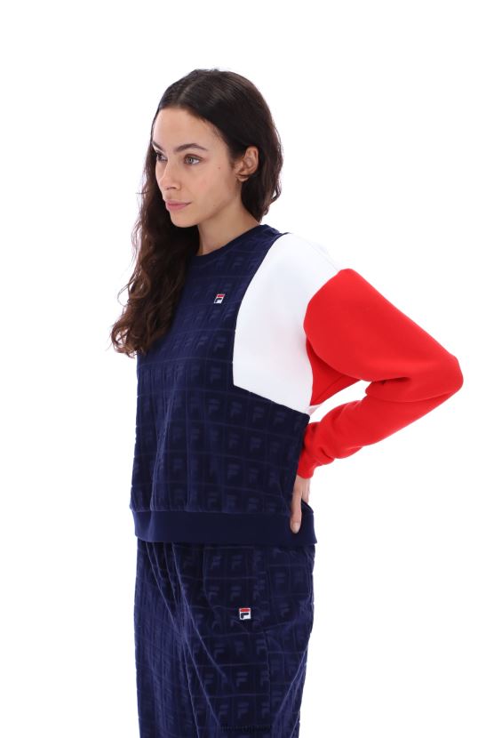 FILA sudadera fila lucy velour 6L8PR23428