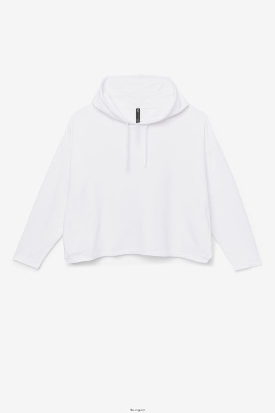 blanco FILA fila fi-lux sudadera con capucha corta blanca 6L8PR21891