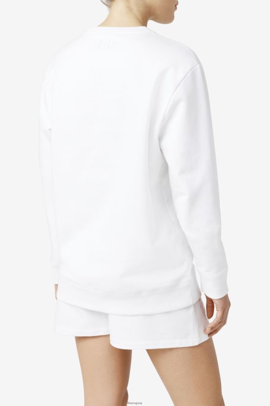 blanco FILA sudadera fila izabella blanca 6L8PR21519