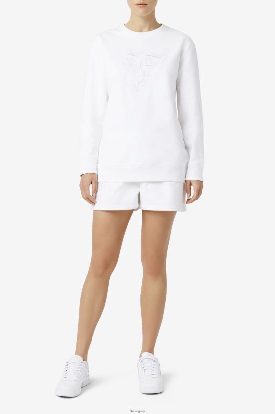 blanco FILA sudadera fila izabella blanca 6L8PR21519