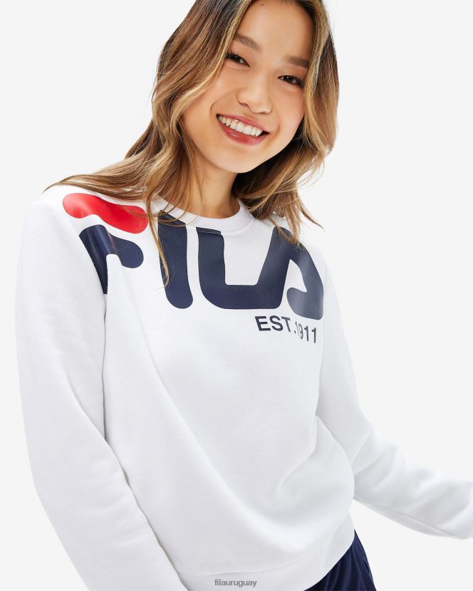blanco FILA zapatillas fila grazia blancas para mujer 6L8PR22956