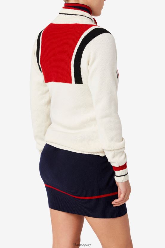 blanco/rojo/azul marino FILA fila jersey rock blanco/rojo/azul marino blanco 6L8PR22932