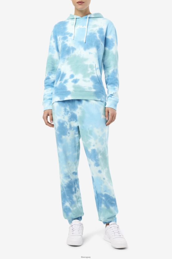 blanco/splish/todo/latigo bay FILA white/splish/all/latigo bay sudadera con capucha aerolynn tie-dye fila 6L8PR21530