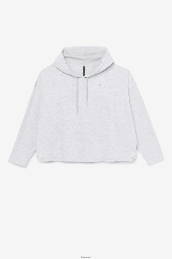 brezo de gran altura FILA fila sudadera con capucha corta heather fi-lux 6L8PR21890