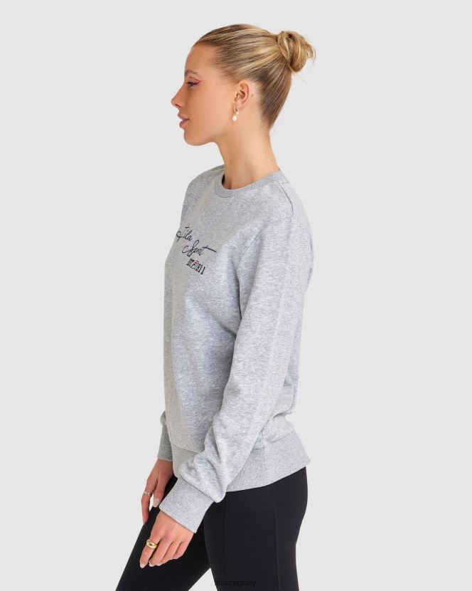 marga gris FILA fila cinzia crew mujer gris marle 6L8PR22834