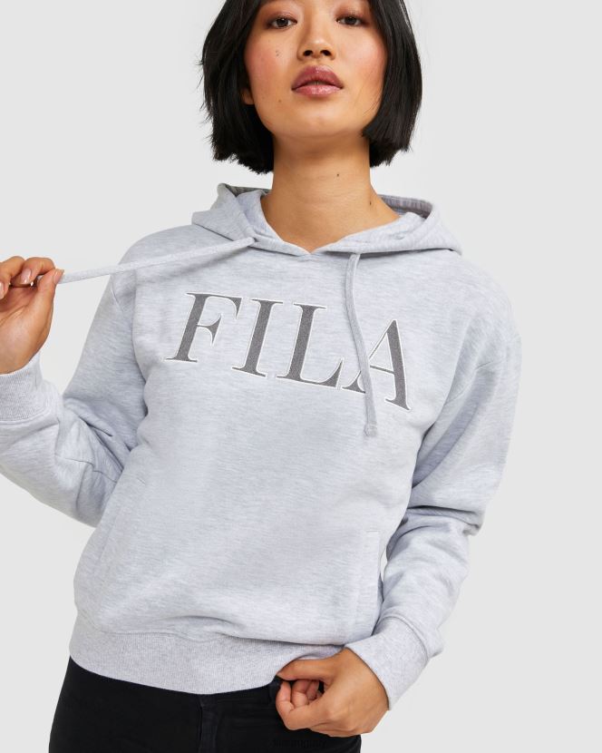 marga gris claro FILA sudadera fila isidora gris marle mujer 6L8PR22962