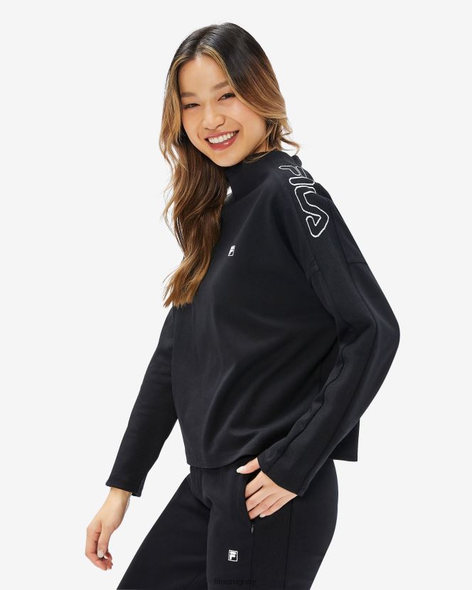 negro FILA camiseta chiara mujer fila negra 6L8PR22960