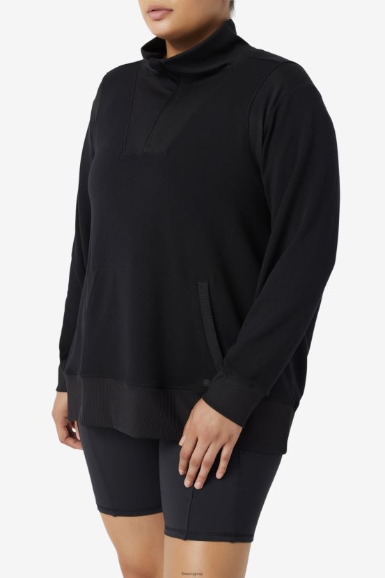 negro FILA fila fi-lux media cremallera negra 6L8PR21929