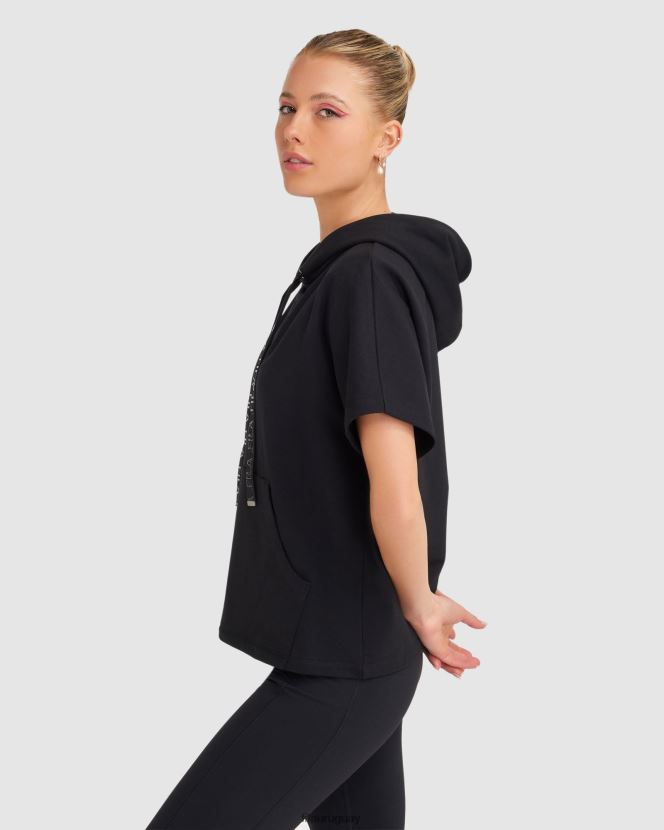 negro FILA sudadera fila spencer ss negra para mujer 6L8PR22814