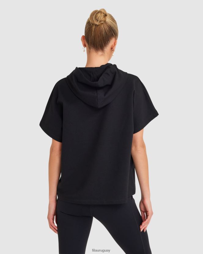 negro FILA sudadera fila spencer ss negra para mujer 6L8PR22814