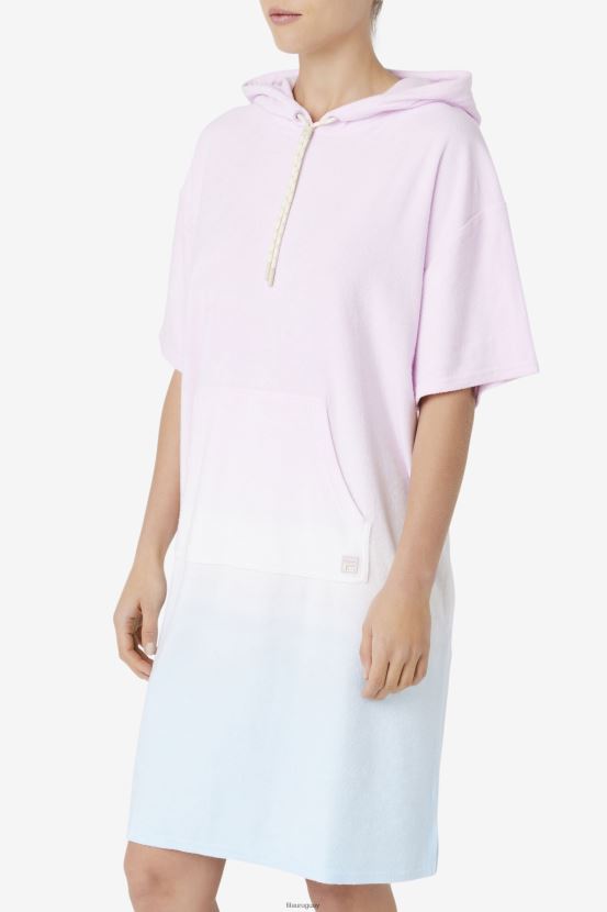 orquídea/azul/melocotón tierno FILA poncho con capucha fila cali orquídea/azul/melocotón tierno 6L8PR21503