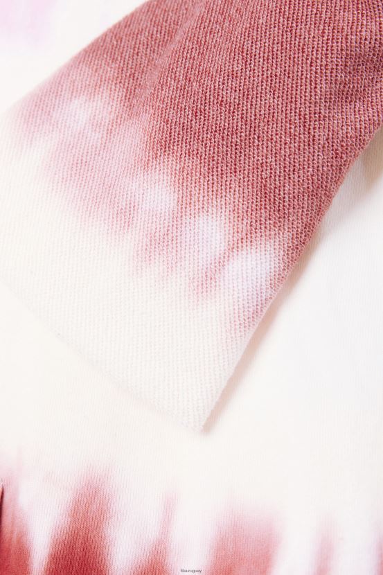 pirueta/blanco/rojo tierra FILA fila pirouette/white/earth red aerolynn sudadera con capucha tie-dye 6L8PR21534