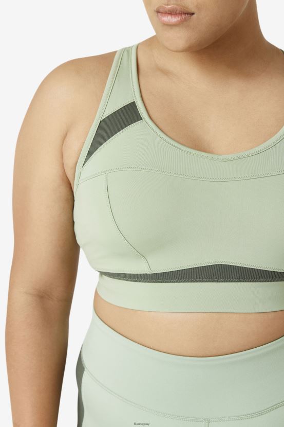albahaca/tomillo FILA sujetador deportivo uplift con espalda cruzada albahaca/tomillo fila 6L8PR21835
