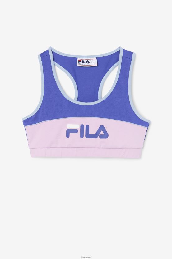 azul/orquídea/azul/blanco FILA top sujetador kairi fila azul/orquídea/azul/blanco 6L8PR21484