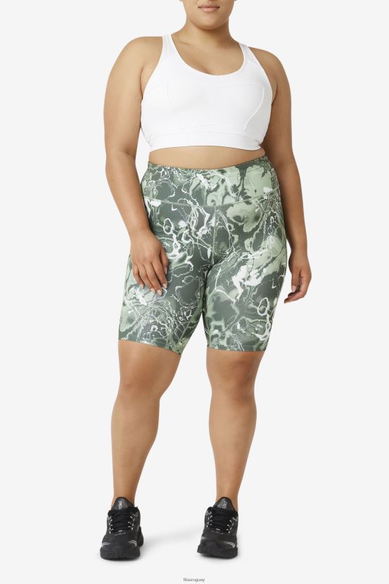 blanco FILA sujetador deportivo blanco uplift con espalda cruzada de fila 6L8PR21834