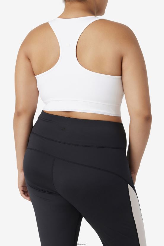blanco FILA sujetador uplift racerback blanco fila 6L8PR21847