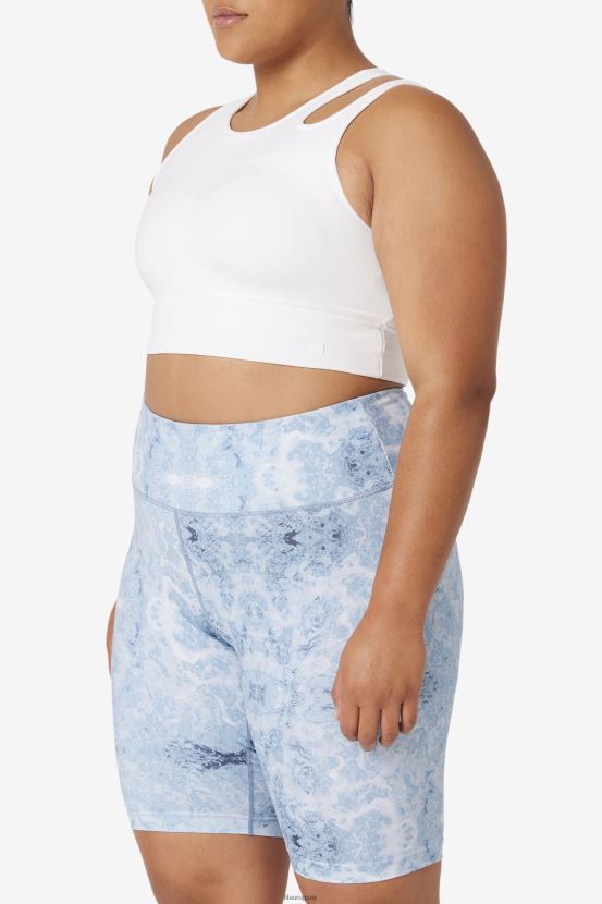 blanco FILA top sujetador corto blanco uplift slice fila 6L8PR21854