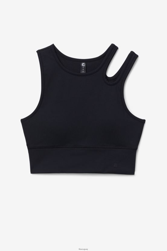 negro FILA Top tipo sujetador corto negro Uplift Slice de fila 6L8PR21822