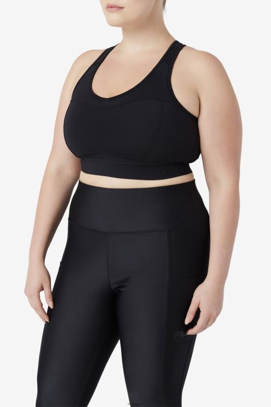negro FILA sujetador deportivo fila uplift racerback negro 6L8PR21837