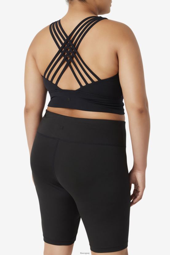 negro FILA sujetador deportivo uplift cuello alto fila negro 6L8PR21844