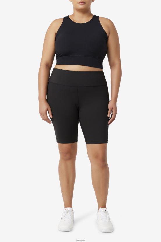 negro FILA sujetador deportivo uplift cuello alto fila negro 6L8PR21844