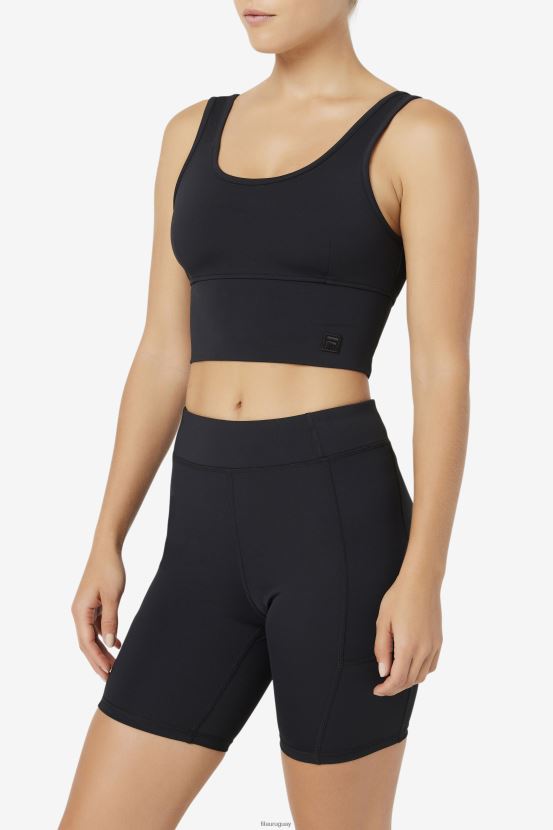 negro FILA sujetador kora top fila negro 6L8PR21418
