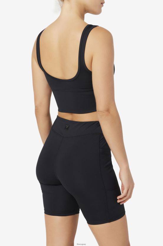 negro FILA sujetador kora top fila negro 6L8PR21418