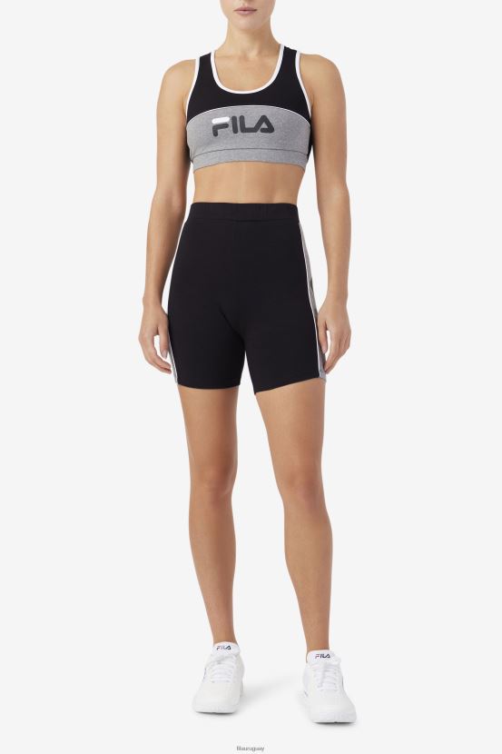 negro/brezo/blanco FILA top sujetador kairi fila negro/brezo/blanco 6L8PR21436