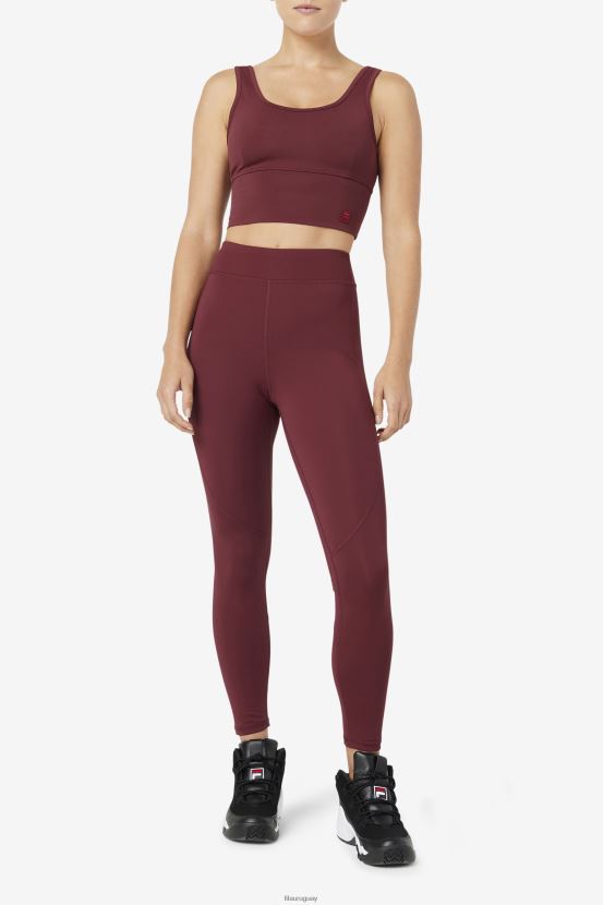 puerto leonado FILA fila kora bra top tawny port 6L8PR21423