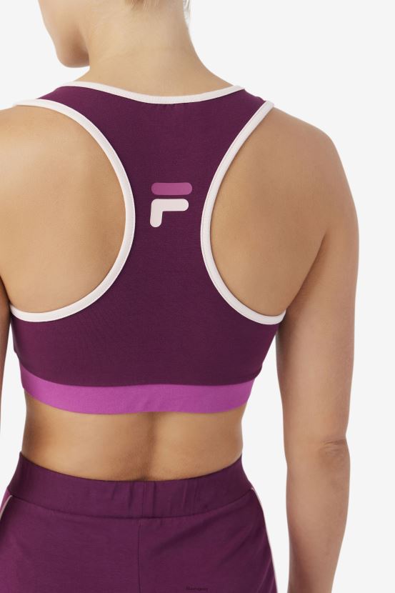 vino de uva/colorete/popurrí FILA vino de uva/rojo/popurrí kairi bra top fila 6L8PR21482