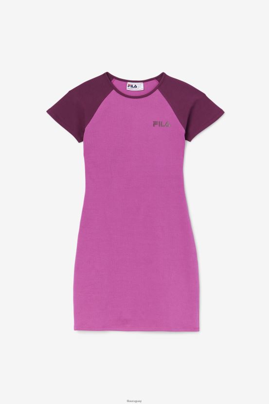 colorete/vino de uva FILA vestido fila rouge/vino uva kyra 6L8PR21552
