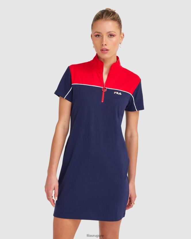 nueva marina FILA vestido fila new azul marino chiara mujer 6L8PR22860