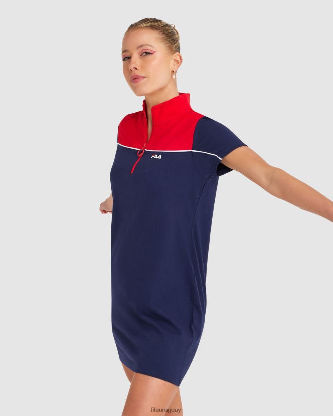 nueva marina FILA vestido fila new azul marino chiara mujer 6L8PR22860