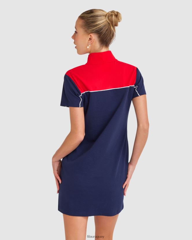 nueva marina FILA vestido fila new azul marino chiara mujer 6L8PR22860