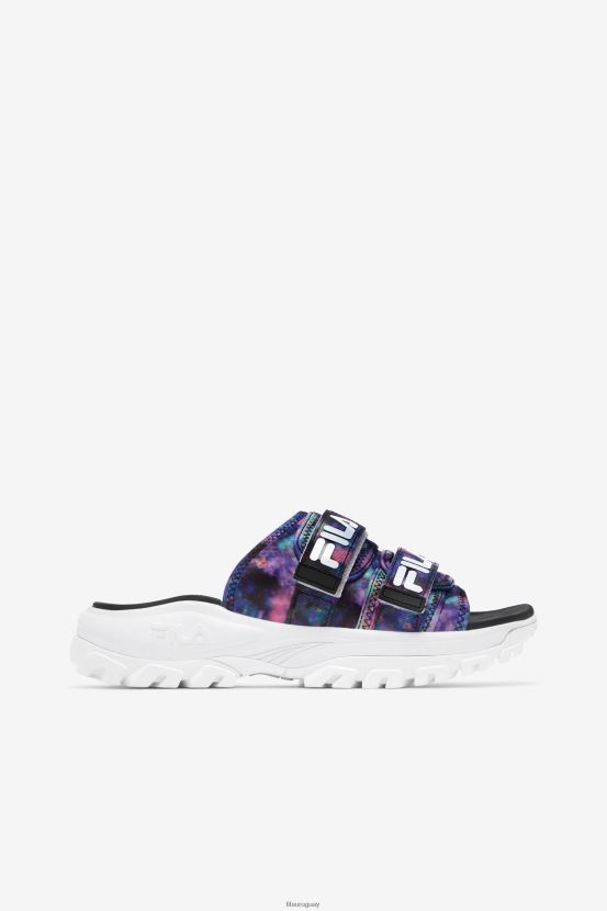 multicolor/negro/blanco FILA Chanclas Fila Tie Dye para mujer multicolor/negro/blanco 6L8PR21357