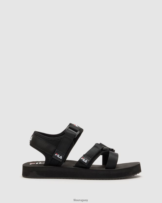negro/blanco/rojo FILA sandalia rovereto mujer negra/blanca/roja fila 6L8PR22796