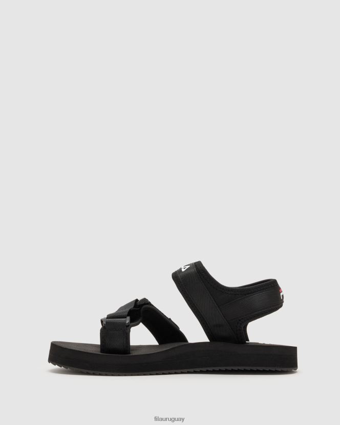 negro/blanco/rojo FILA sandalia rovereto mujer negra/blanca/roja fila 6L8PR22796