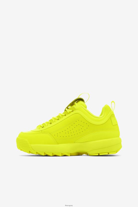 amarillo FILA fila disruptor 2 premium amarillas para mujer 6L8PR21165