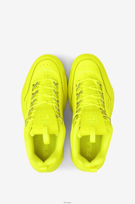 amarillo FILA fila disruptor 2 premium amarillas para mujer 6L8PR21165