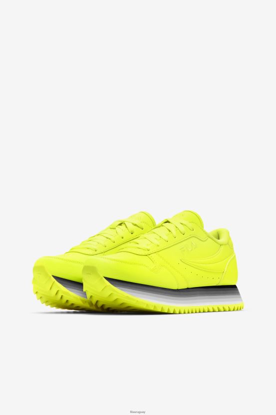 amarillo/negro/blanco brillante FILA fila orbit stripe mujer amarillo/negro/brillante blanco 6L8PR21298