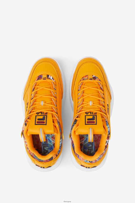 amarillo/ruibarbo/azul marino FILA fila disruptor 2 exp cubic amarillo/rhubarb/navy para mujer 6L8PR21199