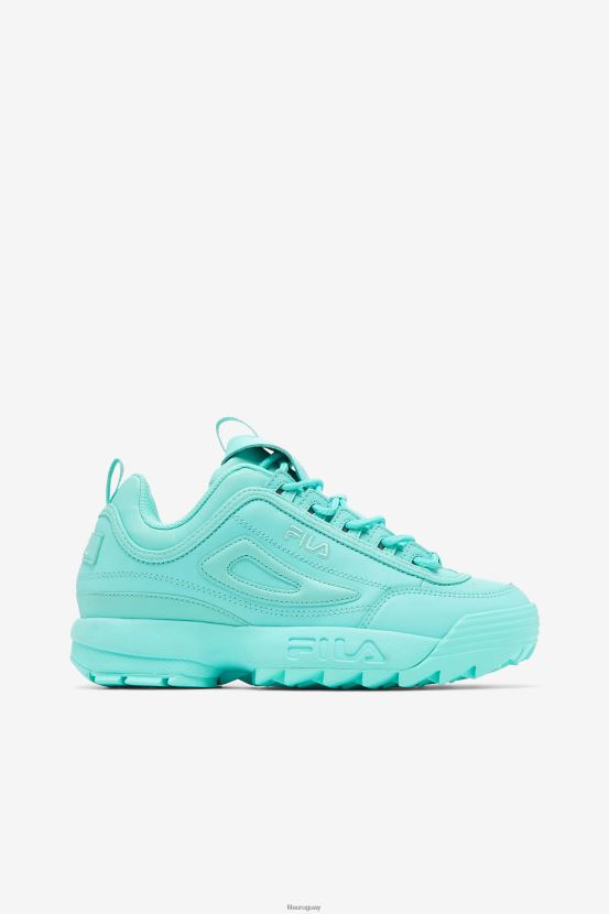 azul aruba FILA fila disruptor 2 premium aruba azul mujer 6L8PR21157