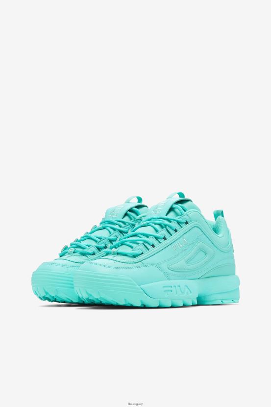 azul aruba FILA fila disruptor 2 premium aruba azul mujer 6L8PR21157