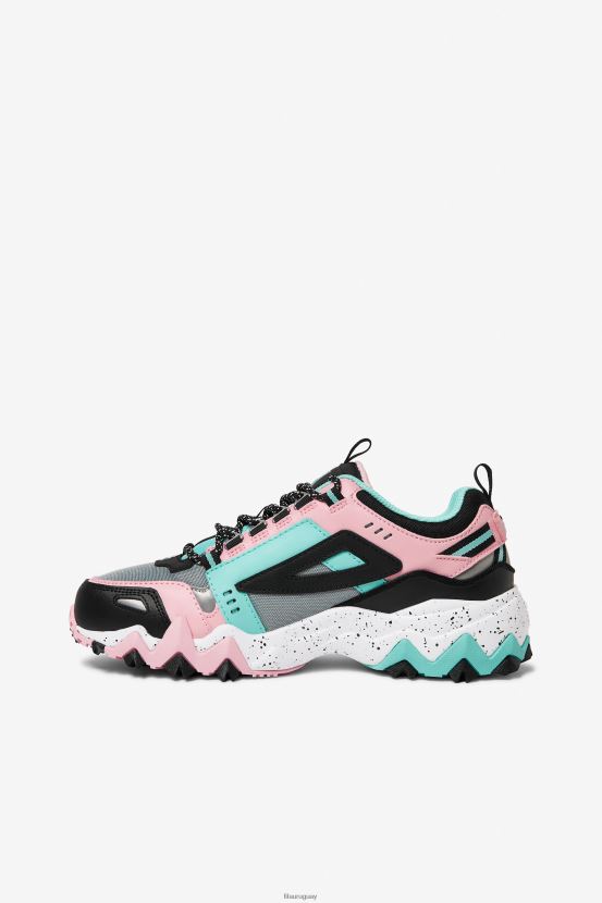 azul aruba/negro/rubor coral FILA fila aruba azul/negro/coral blush oakmont tr mujer 6L8PR21210