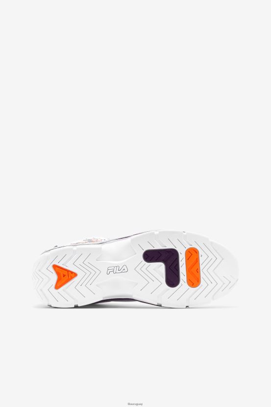 banderín blanco/morado/naranja FILA blanco/púrpura banderín/naranja fila mujer Grant Hill 2 History 6L8PR21317