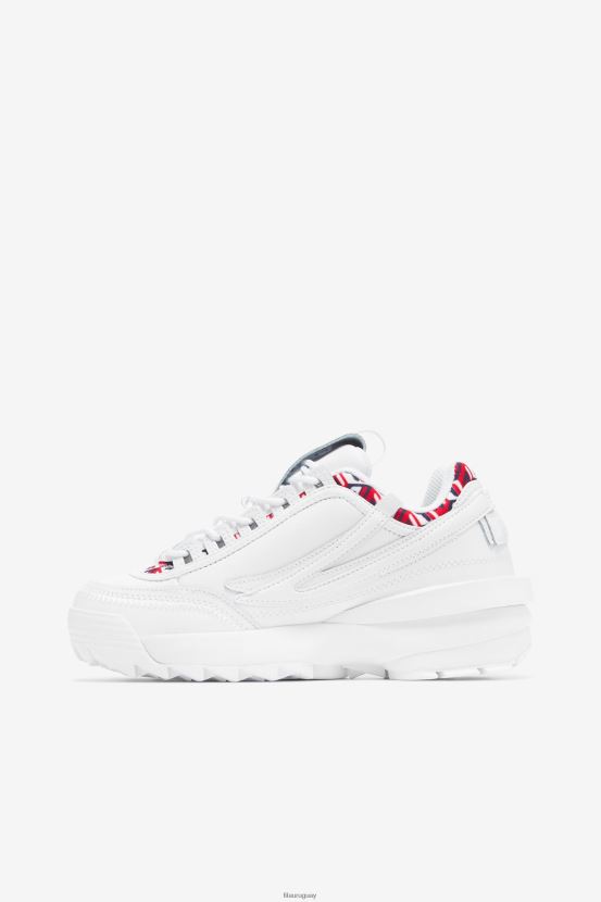 blanco/azul marino/rojo FILA fila disruptor 2 exp cúbica mujer blanco/azul marino/rojo 6L8PR21198