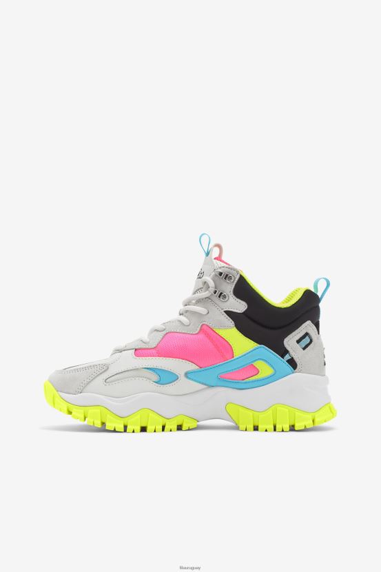 blanco/negro/pescado azul FILA fila ray tracer tr 2 mid blanco/negro/azul pescado 6L8PR21227